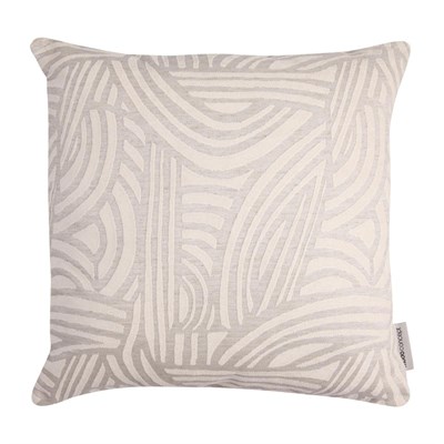 Mudo Home Alba Wave Kirlent Ekru 50x50 Cm