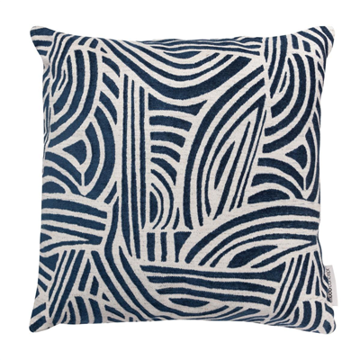Mudo Home Alba Wave Kirlent Laci̇vert 50x50 Cm