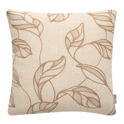 Mudo Home Alisa Floral Kirlent Bej 45x45 Cm
