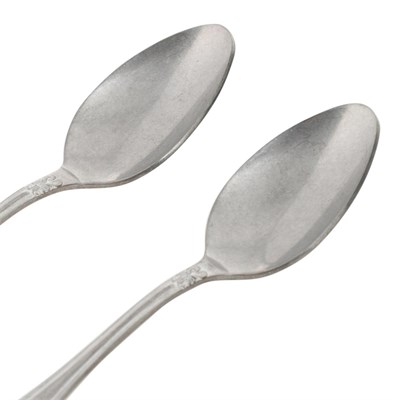 Mudo Home Antique Steel Tatli Kaşiği 2 Li̇ Set