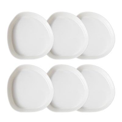 Mudo Home Aspendos Çukur Tabak Seti̇ 21cm - 6li