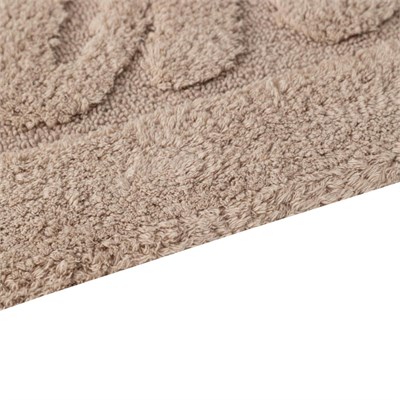 Mudo Home Bath Banyo Paspasi Bej 60x100 Cm