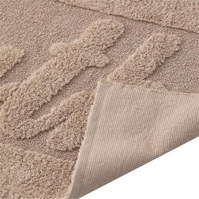 Mudo Home Bath Banyo Paspasi Bej 60x100 Cm