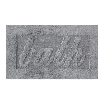 Mudo Home Bath Banyo Paspasi Gri̇ 60x100 Cm