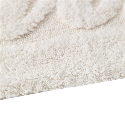 Mudo Home Bath Banyo Paspasi Krem 60x100 Cm
