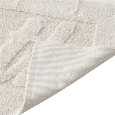 Mudo Home Bath Banyo Paspasi Krem 60x100 Cm