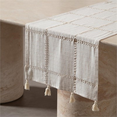 Mudo Home Belo Runner Ekru 50x130 Cm