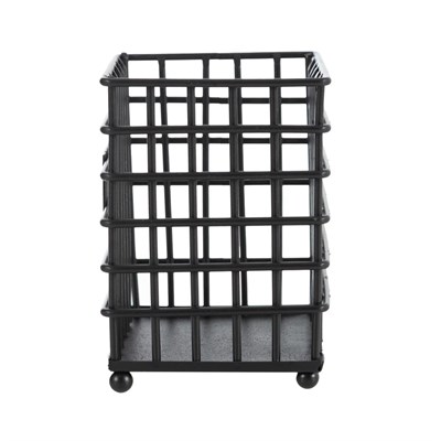 Mudo Home Black Metal Kaşiklik