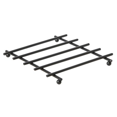 Mudo Home Black Metal Ni̇hale 20x20 Cm