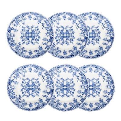 Mudo Home Blue Dream Pasta Tabağı Seti̇ 6li- 20 Cm