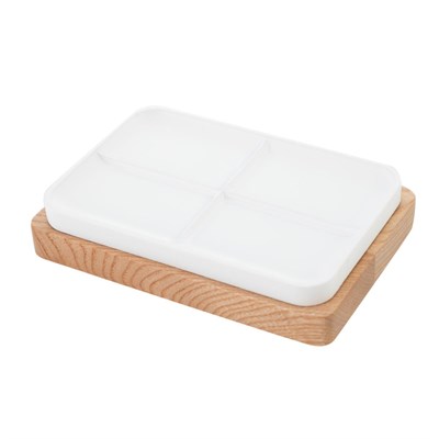 Mudo Home Boho Kati Sabunluk Beyaz