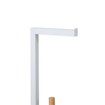 Mudo Home Boho Tuvalet Kağitlik Beyaz