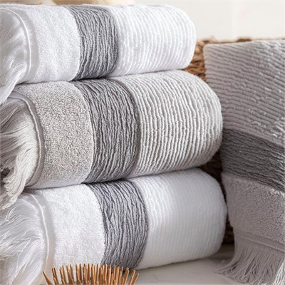 Mudo Home Borla Gri̇ El Havlusu 30x50 Cm