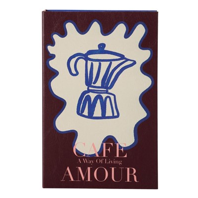 Mudo Home Cafe Amour Ki̇tap Kutu 19x30 Cm