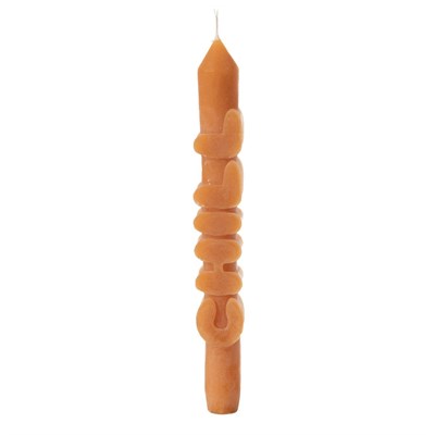 Mudo Home Chill Şamdan Mum Turuncu 20 Cm
