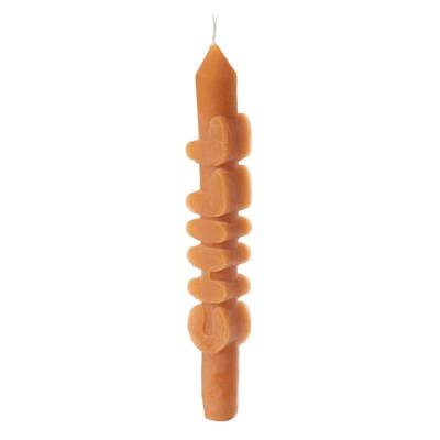 Mudo Home Chill Şamdan Mum Turuncu 20 Cm