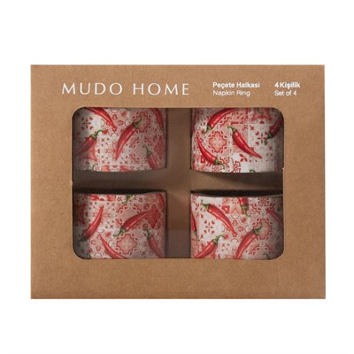 Mudo Home Chilli Peçete Halkasi