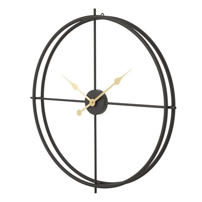Mudo Home Clara Black Duvar Saati̇ 60cm