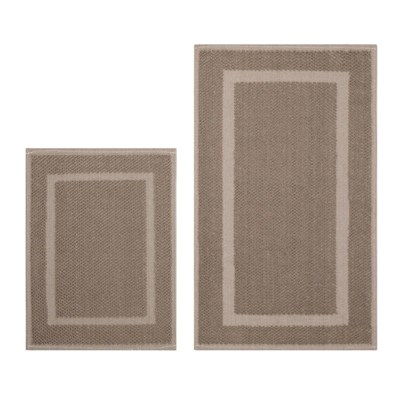 Mudo Home Daisy 2li̇ Banyo Paspas Seti̇ Bej