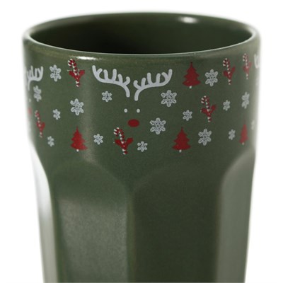 Mudo Home Deer Yeşi̇l Kupa 12 Cm