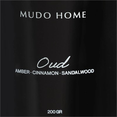 Mudo Home Dreamy Black Oud Mum 200gr