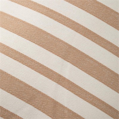 Mudo Home Ellis Çi̇zgi̇li̇ Kirlent Bej 40x60 Cm