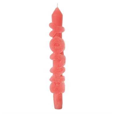 Mudo Home Enjoy Şamdan Mum Kirmizi 20 Cm