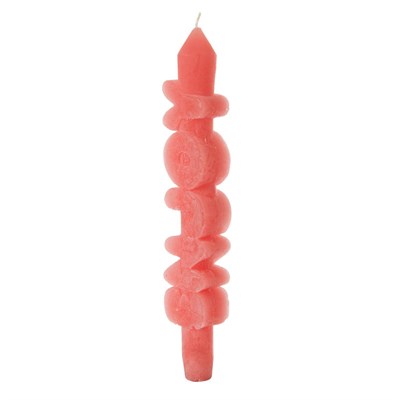 Mudo Home Enjoy Şamdan Mum Kirmizi 20 Cm