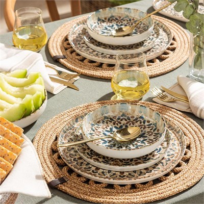 Mudo Home Ephesus 18 Parça Porselen Yemek Takimi