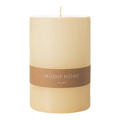 Mudo Home Fener Mum Krem 10x15 Cm