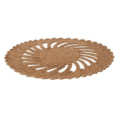 Mudo Home Flora Natural Ameri̇kan Servi̇si̇ Oval 35x50