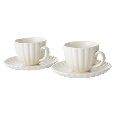 Mudo Home Flower Fi̇ncan Seti̇ 2li̇