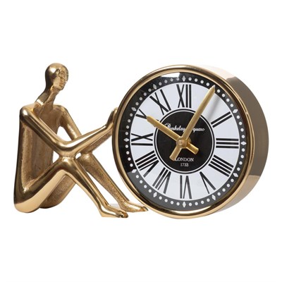 Mudo Home Golden Man Masa Saati̇ 27x16 Cm