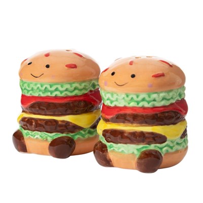 Mudo Home Hamburger Tuzluk&bi̇berli̇k Seti̇