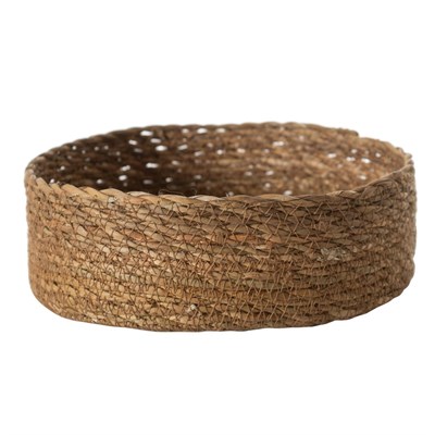 Mudo Home Handmade Natural Yuvarlak Sepet 22 Cm