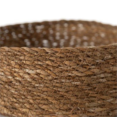 Mudo Home Handmade Natural Yuvarlak Sepet 24 Cm