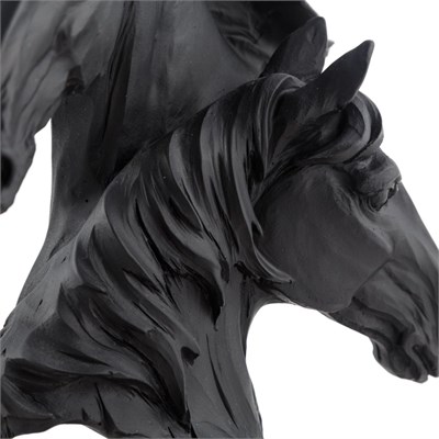 Mudo Home Horses Büst Bi̇blo 17x10x23 Cm