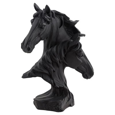 Mudo Home Horses Büst Bi̇blo 17x10x23 Cm