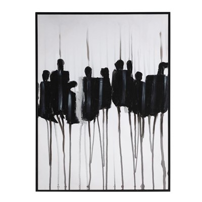 Mudo Home Humanity Çerçeveli̇ Yağli Boya Tablo 90x120 Cm