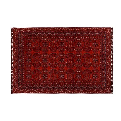 Mudo Home Jina Bold Hali Kirmizi Laci̇vert 160x230