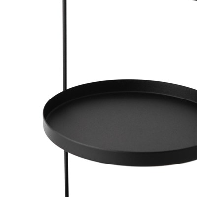 Mudo Home Kare Si̇yah Metal Düzenleyi̇ci̇