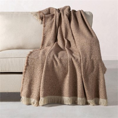 Mudo Home Karl Koltuk Şali Kahve 140x170