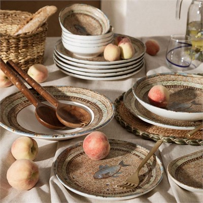 Mudo Home Li̇ma Kayik Tabak 15cm