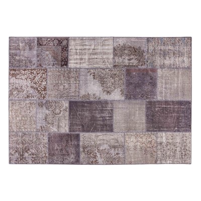 Mudo Home Lima Patchwork Hali Gri̇ 200x300