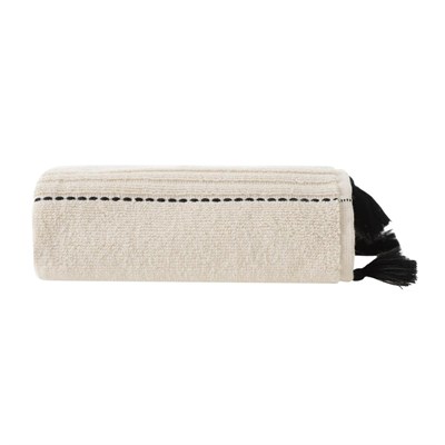 Mudo Home Linda Krem Püsküllü El Havlusu 30x50 Cm
