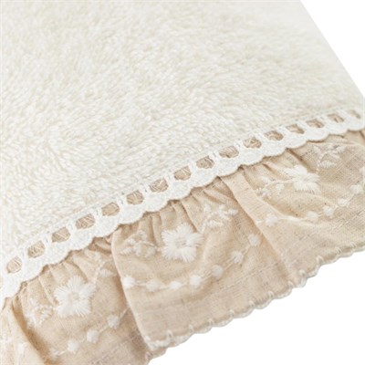 Mudo Home Lior Krem Kopanaki̇ El Havlusu 30x50 Cm