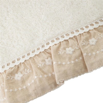 Mudo Home Lior Krem Kopanaki̇ Yüz Havlusu 50x80 Cm