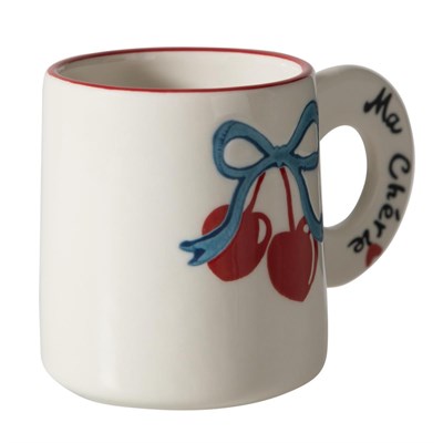 Mudo Home Lismore Kupa Beyaz 14 Cm 300ml