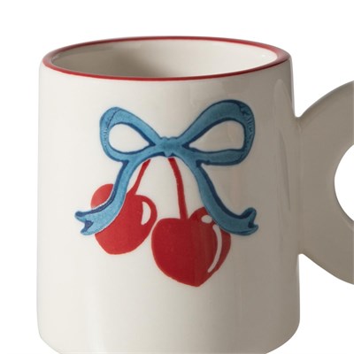 Mudo Home Lismore Kupa Beyaz 14 Cm 300ml