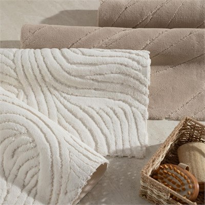 Mudo Home Louise 2li̇ Banyo Paspas Seti̇ Ekru